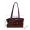 Large Capacity Tote Bag for Women Vintage Shoulder Commuter Handbag