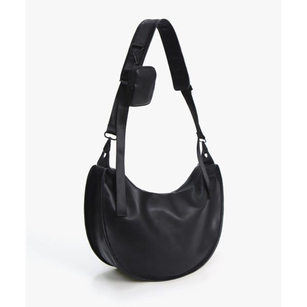 Vintage PU Leather Crossbody Bag for Men Stylish Shoulder Messenger Sling