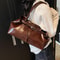 Vintage Large Capacity Shoulder Tote Bag For Women Casual Underarm Commuting Handbag 2