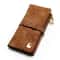 Elegant Nubuck Leather Women Wallet Long Zipper Clutch With Card Holder 1