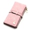 Elegant Nubuck Leather Women Wallet Long Zipper Clutch With Card Holder 8