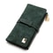Elegant Nubuck Leather Women Wallet Long Zipper Clutch With Card Holder 9
