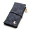 Elegant Nubuck Leather Women Wallet Long Zipper Clutch With Card Holder 11