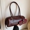 Elegant Large Capacity Shoulder Bag For Women PU Leather Everyday Tote Purse 1