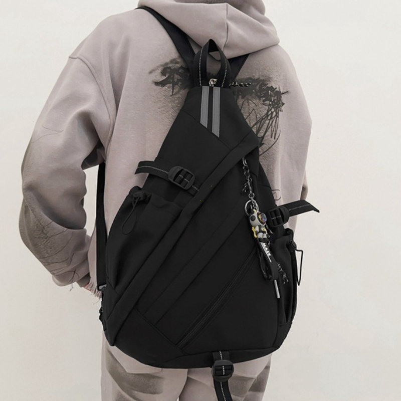 UrbanFlex Mens Crossbody Chest Bag Multi Functional Sling Backpack 3