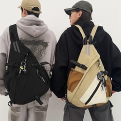 urbanflex mens crossbody chest bag multi functional sling backpack