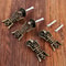 Vintage Antique Bronze Cabinet Pull Knobs for Drawers Jewelry Boxes and Furniture