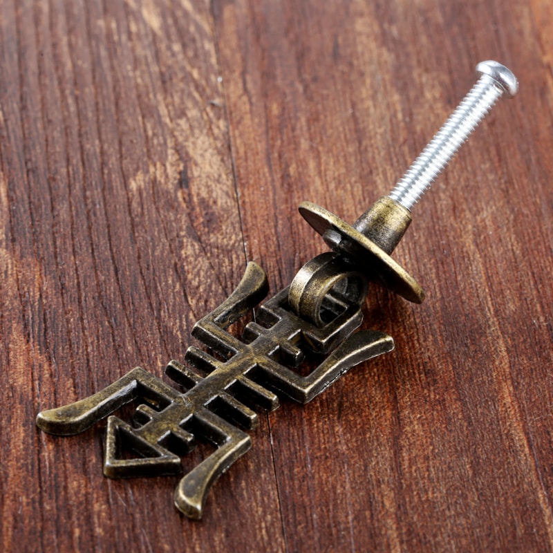 Vintage Antique Bronze Cabinet Pull Knobs for Drawers Jewelry Boxes and Furniture