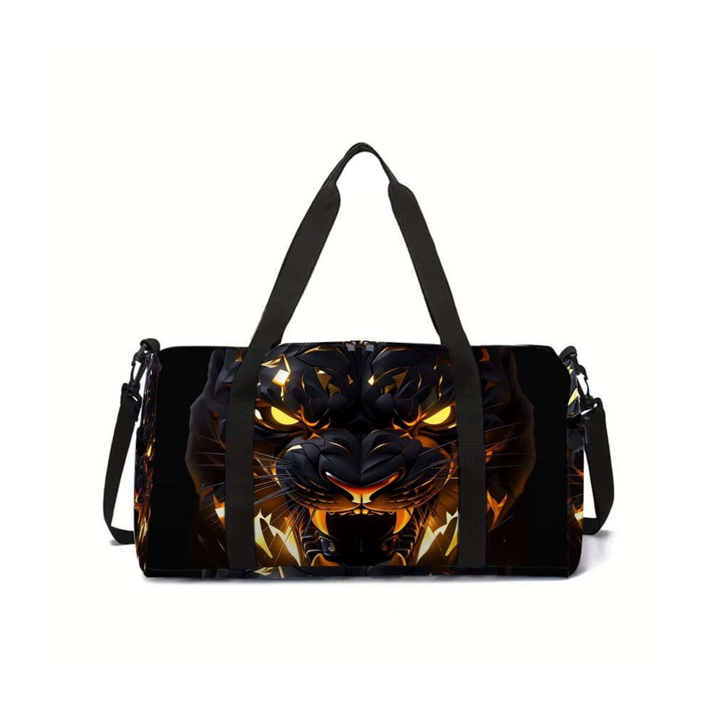 Cartoon Animal Kids Travel Duffel Bag Large Capacity Gym & Overnight Luggage