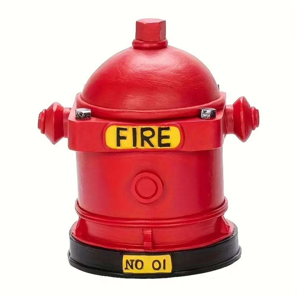Fire Hydrant Decorative Ashtray Stylish Novelty Ashtray For Home Office Desk Decor 3