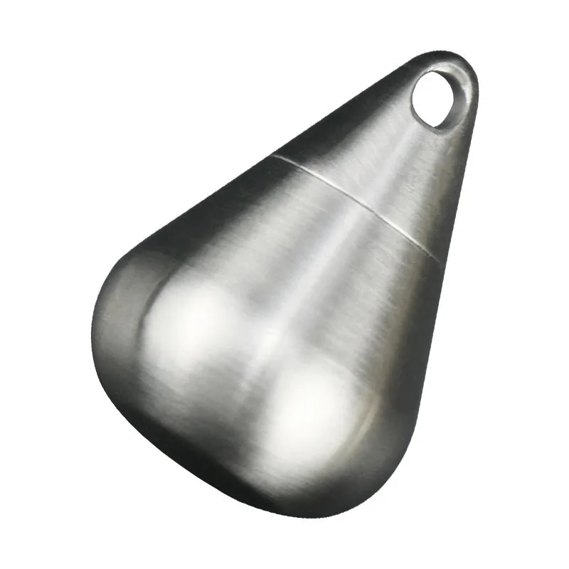 Stainless Steel Mini Pill Case Waterproof Travel Organizer Keychain 3