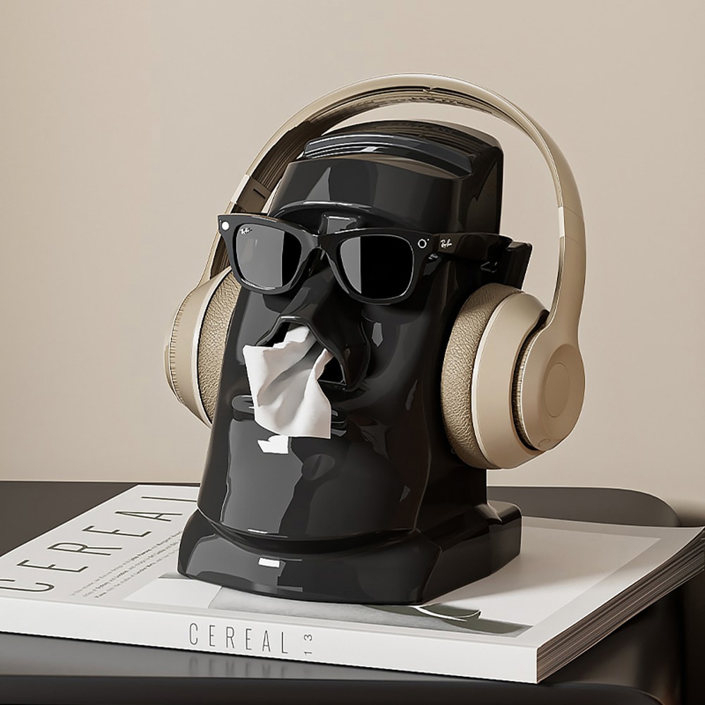 Multi Compartment Desk Organizer With Tissue Holder For Glasses Earphones Accessories 4