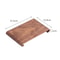 Retro Wooden Serving Tray Decorative Display Rack for Coffee Table Heat Resistant Thick Wooden Tray