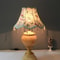 European Pearl Tassel Lampshade Cover For Table Floor Lamp Elegant Fabric Shade 0