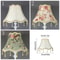 European Pearl Tassel Lampshade Cover For Table Floor Lamp Elegant Fabric Shade 2