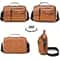 Waterproof Messenger Bag For Men Large Capacity Laptop Briefcase Retro Work Shoulder Bag 4