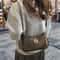 Vintage Leather Crossbody Handbag For Women Adjustable Strap Messenger Purse 5
