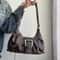 Vintage Leather Shoulder Bag Retro Armpit Purse For Women 0