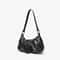 Vintage Leather Shoulder Bag Retro Armpit Purse For Women 4