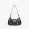 Vintage Leather Shoulder Bag Retro Armpit Purse For Women 9