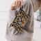 Foldable Leopard Print Shopping Bag Reusable Large Capacity Tote 4