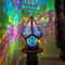 Bohemian Star Projection Lamp Multicolor LED Ambient Night Light for Bedroom Decor