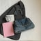 Vintage Denim Tote Bag for Women Large Capacity Shoulder Crossbody Everyday Bag