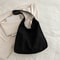Vintage Suede Tote Bag Large Capacity Shoulder Handbag For Everyday Commuting 7