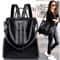 Soft Leather Large Capacity Backpack For Women Casual College Travel Bag 1