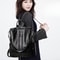 Soft Leather Large Capacity Backpack For Women Casual College Travel Bag 3