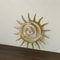 Antique Coiled Star Metal Wall Sculpture For Outdoor Wall Decor Rustic Garden Accent 2