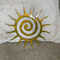 Antique Coiled Star Metal Wall Sculpture For Outdoor Wall Decor Rustic Garden Accent 3