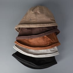 foldable linen sun hat for women wide brim bucket hat for beach travel