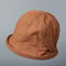 Foldable Linen Sun Hat For Women Wide Brim Bucket Hat For Beach Travel 7
