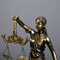 Vintage Goddess Of Justice Statue Retro Copper Lady Justice Figurine For Home Office Decor 3
