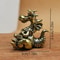 Vintage Brass Dragon Figurine Statue For Home Decor Feng Shui Lucky Ornament 1