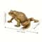 Feng Shui Money Toad Brass Statue Lucky Wealth Decor For Home Office 2