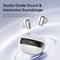 SmartTouch Wireless Earbuds With LED Display Noise Cancellation 0