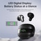 SmartTouch Wireless Earbuds With LED Display Noise Cancellation 2