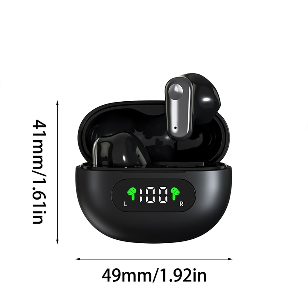 TWS Wireless Gaming Earbuds With Mic Noise Cancelling Bluetooth Headphones 2