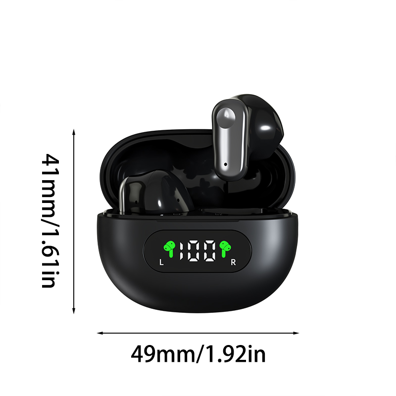 TWS Wireless Gaming Earbuds With Mic Noise Cancelling Bluetooth Headphones 2
