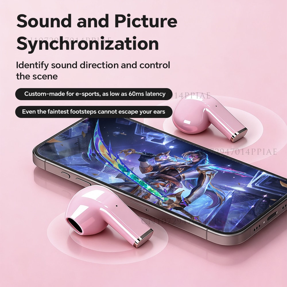 Wireless Bluetooth Earbuds TWS Noise Cancelling Sports Earphones With Long Battery Life 1