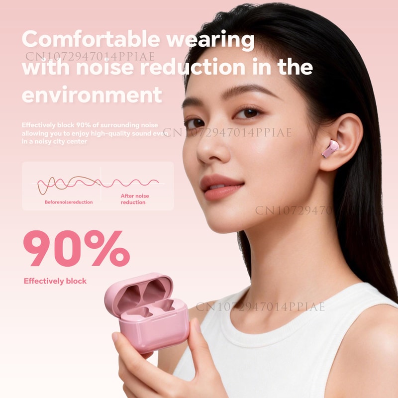 Wireless Bluetooth Earbuds TWS Noise Cancelling Sports Earphones With Long Battery Life 2