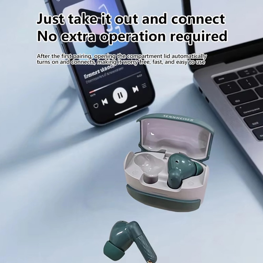 Wireless Bluetooth Gaming Earbuds With Mic For IOS Android Low Latency TWS Earphones 4