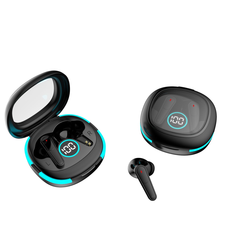 Deep Bass Wireless Earbuds With Noise Cancelling Mic Touch Control 2