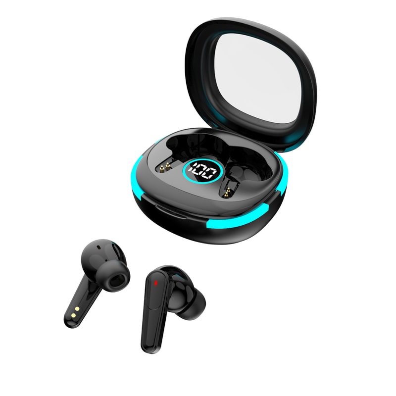 Deep Bass Wireless Earbuds With Noise Cancelling Mic Touch Control 3
