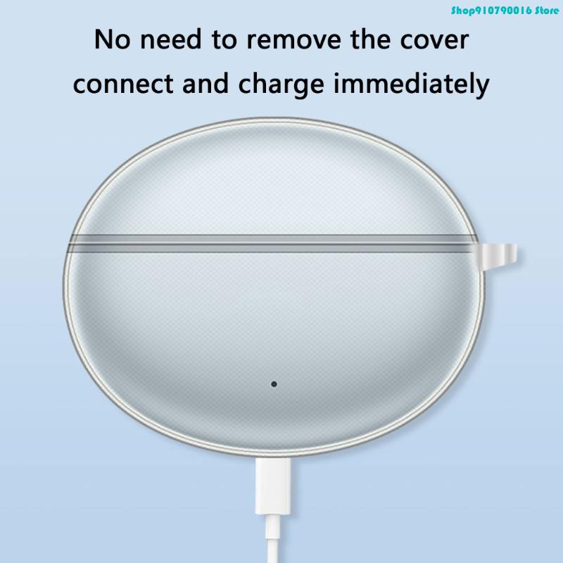 Clear TPU Protective Case For OnePlus Buds Shockproof Cover Dustproof Scratch Resistant Sleeve 4