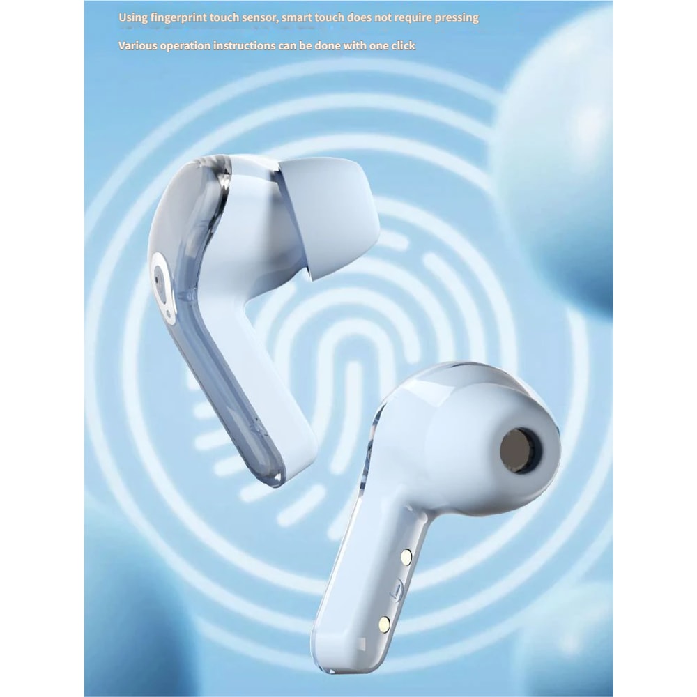 TWS Wireless Bluetooth Earbuds With Display Comfort Fit Sports Earphones 5