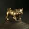 Lucky Brass Pig Figurine Decorative Sculpture For Wealth And Home Decor 0