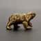 Vintage Brass Bear Figurine Mini Statue For Desk Decor And Tea Table Ornament 1
